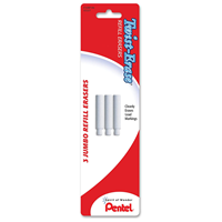 Pentel Twist-Erase Refill Erasers 3PK