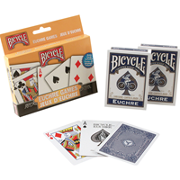 U.S. Playing Cards Bicycle Euchre Set - Asst Standard 2Pk