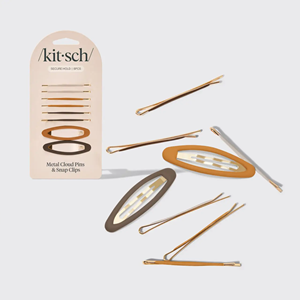 KITSCH - Metal Cloud Pins & Snap Clips 8pc Set - Sedona