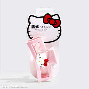 KITSCH - Hello Kitty X Kitsch Recycled Jumbo Open Clawclip-Kitty Face