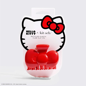 KITSCH - Hello Kitty X Kitsch Recycled Plastic Bow Shape Claw Clip