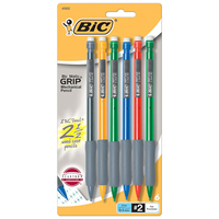 BIC Matic Grip Mechanical Pencils 0.5mm 6PK