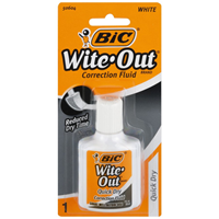 BIC Wite Out Correction Fluid 0.7oz