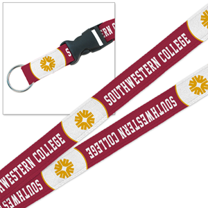 MCM SWC Sun Maroon/White/Gold Lanyard