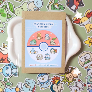 byUme Co. - Derpy Poke Starters Mystery Sticker Bag