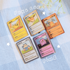 byUme Co. - Ditto Poke Card Lenticular Pin