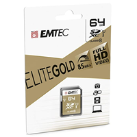 Emtec SD Card 64GB Elite Gold