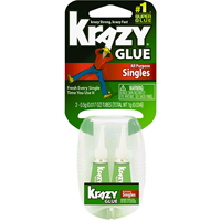 Krazy Glue, Singles 2/Pk