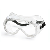 Clear Lens Cap Vents Safety Goggles