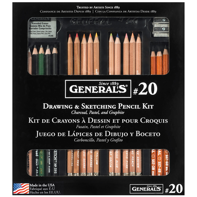 General's Charcoal Pencils  Southwestern College Campus Store