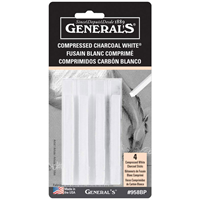 General's® Compressed White Charcoal 4 Pack