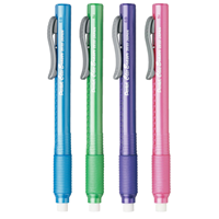 Pentel Clic Eraser Grip Assorted Colors