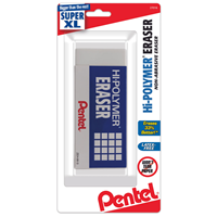 Pentel Hi-Polymer Eraser Super XL 1PK