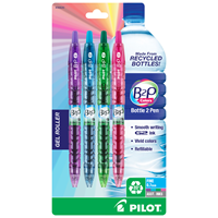 Pilot Bottle 2 Pen Assorted Gel Ink Pens 4PK