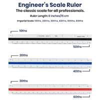 Pacific Arc 12" Engineer Triangular Scale