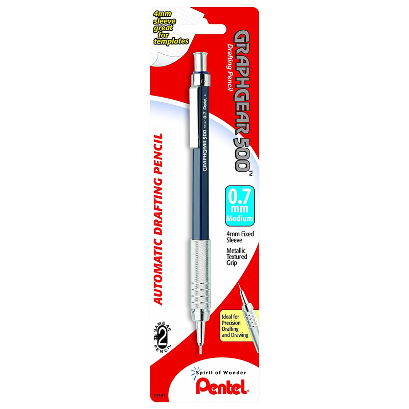 Graph Gear 500 Drafting Pencil by Pentel - 0.7mm (blue)