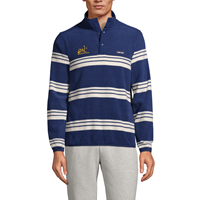Land's End Heritage Fleece Snap Neck Pullover