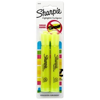Sharpie Major Accent Yellow Highlighters 2PK