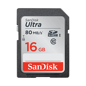 SanDisk Ultra SDHC Card 16GB