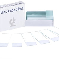 Microscope Slides, 3 x 1 in. (Pack of 72) Degree C, Glass
