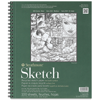 Strathmore Recyled Sketch Pad 11"x14" 100 Sheets