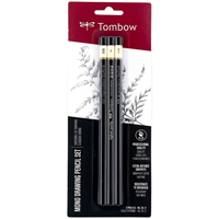 Tombow MONO Drawing Pencil Set of 3